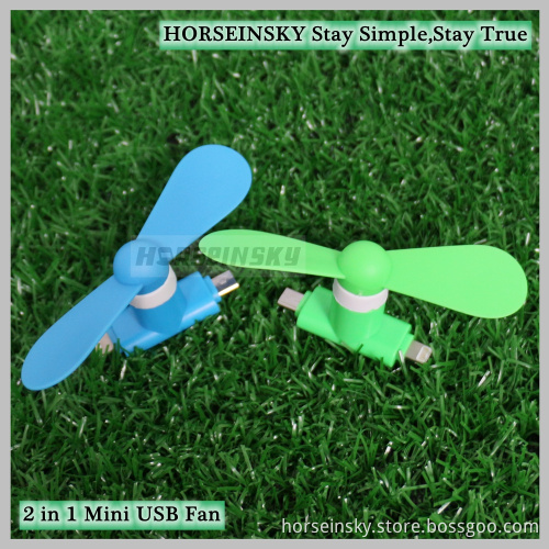Customized T-Type Cell Phone Fan 5V USB Fan USB Personal Fans for iPhone and Android